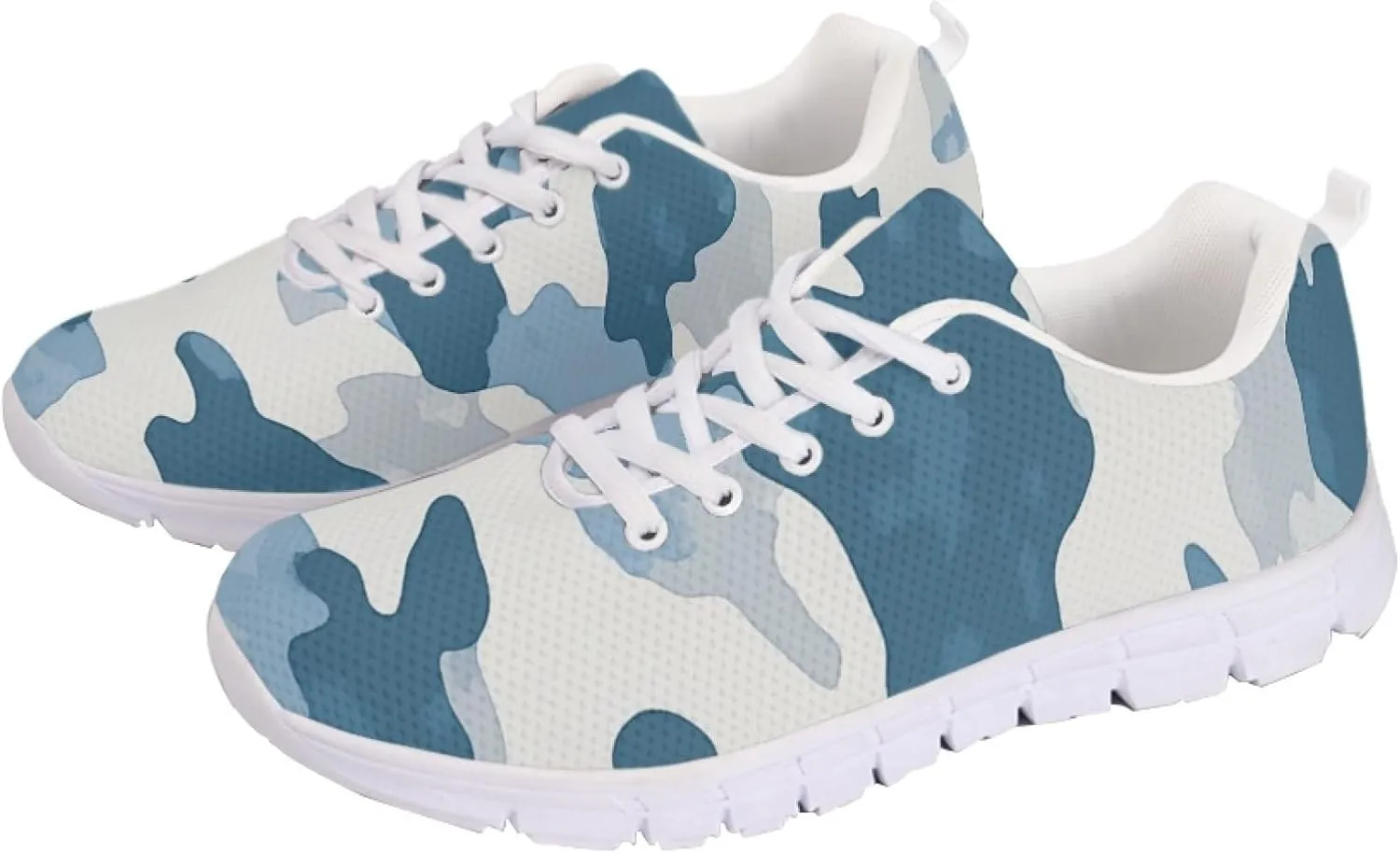 Womens Sports Shoes Trainer Running Causal Travel Sneaker Walking Low Heel Lace up Breathable Flexible Shoe