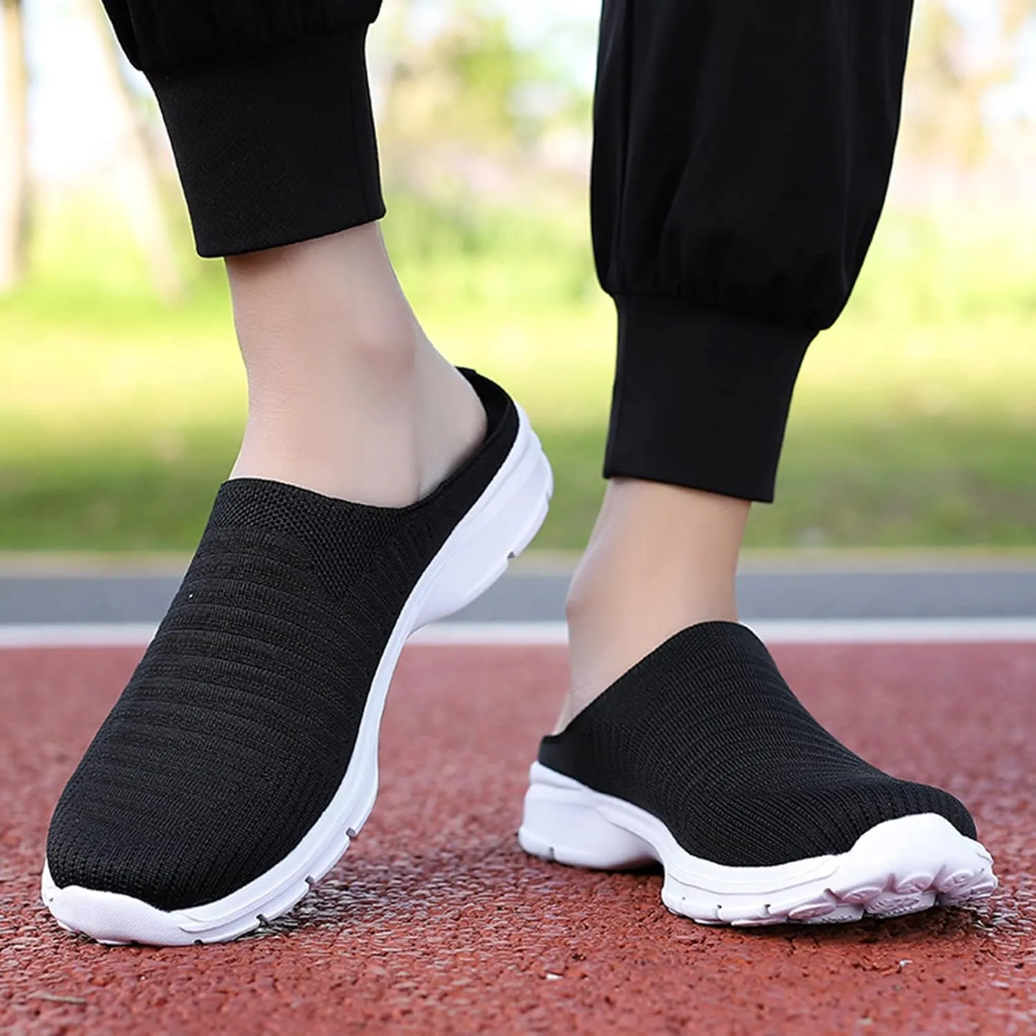 Womens Summer Breathable Mesh Slippers Slip On Shoes Women Winter Brown Casual Shoes Fashion Sneakers 2025 Brown Tennis Shoe Loafers Casual Slip On