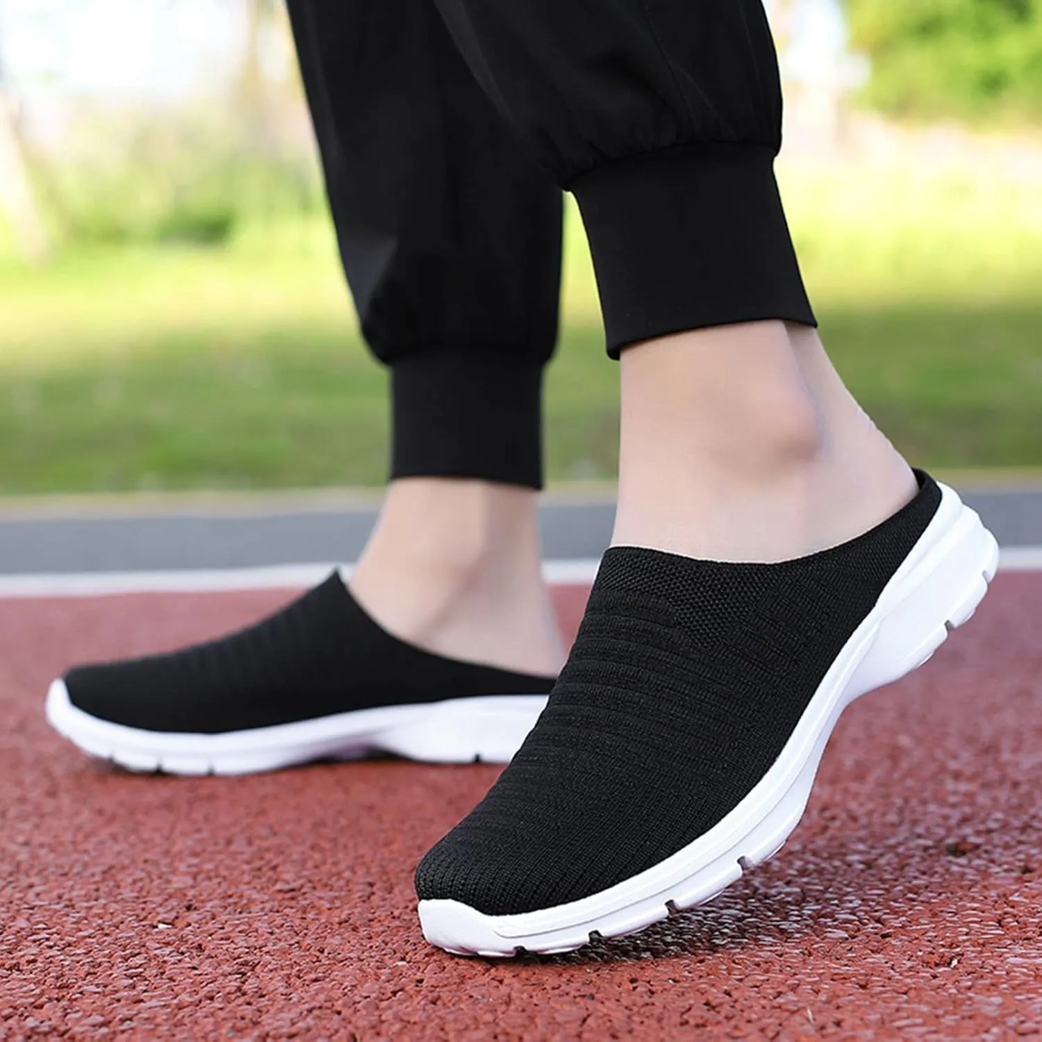 Womens Summer Breathable Mesh Slippers Slip On Shoes Women Winter Brown Casual Shoes Fashion Sneakers 2025 Brown Tennis Shoe Loafers Casual Slip On
