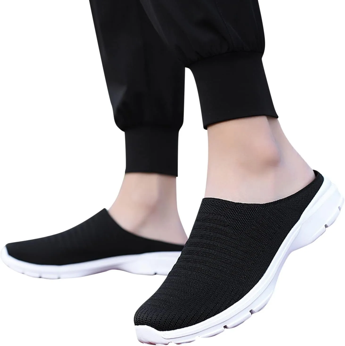 Womens Summer Breathable Mesh Slippers Slip On Shoes Women Winter Brown Casual Shoes Fashion Sneakers 2025 Brown Tennis Shoe Loafers Casual Slip On