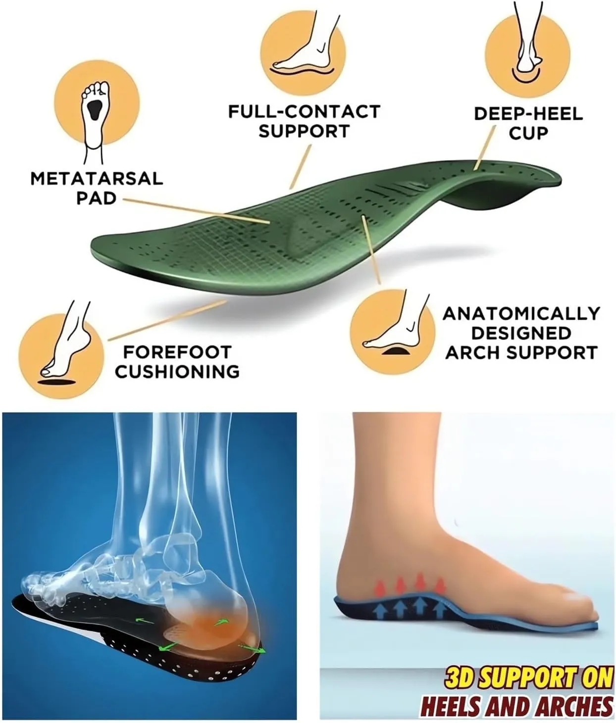 Women's Summer Sandals Orthopedic Arch Support Walking Shoes Casual Orthotic Low Platform Wedges Sandals With Back Strap