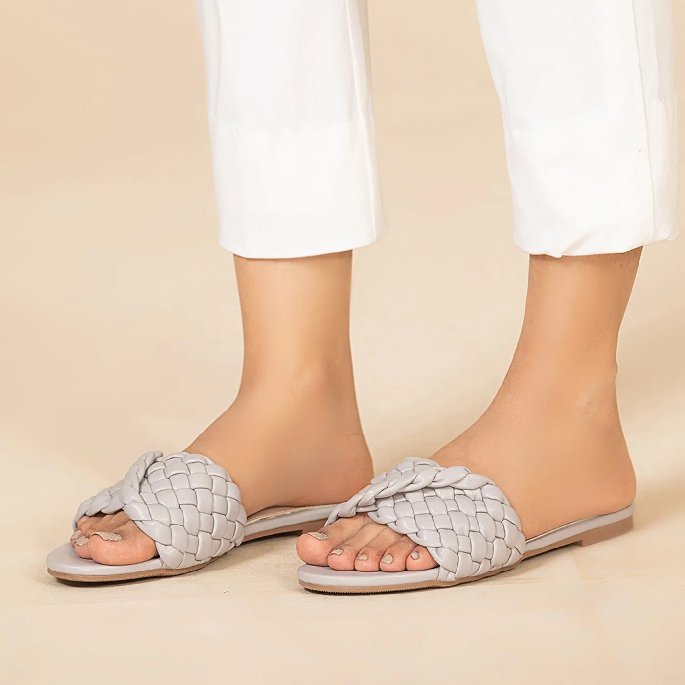 Woven Flat Chappals