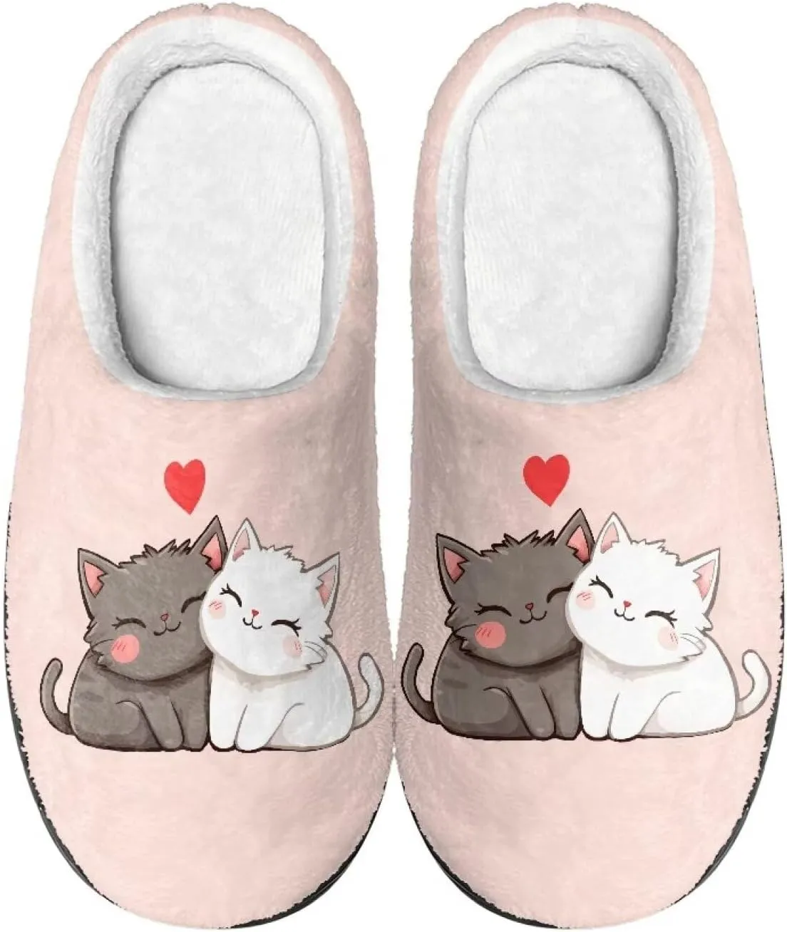 Yzaoxia Slippers for Women Size 5.5-12 Warm Cozy Bedroom Slippers Man Soft Plush House Slippers