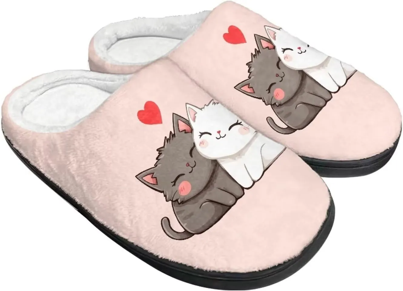 Yzaoxia Slippers for Women Size 5.5-12 Warm Cozy Bedroom Slippers Man Soft Plush House Slippers
