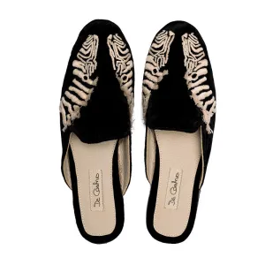Zebra Stripe Slipper