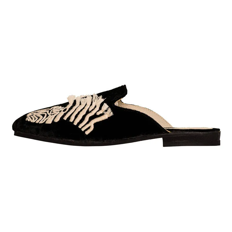 Zebra Stripe Slipper