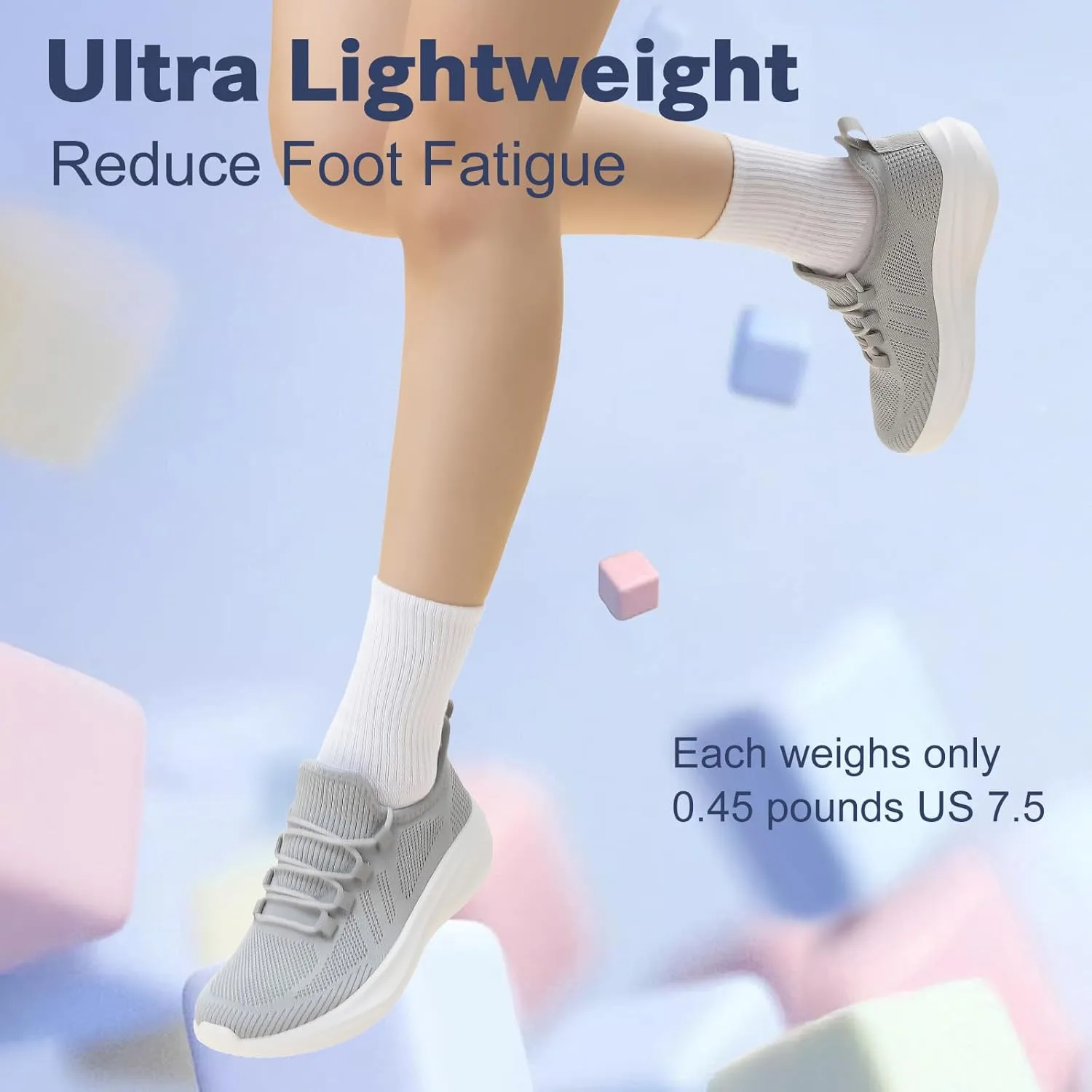 ZOVE Wide Toe Box Shoes Women Extra Wide Width Tennis Sneakers Ultra Light Running Shoes for Women Non-Slip Diabetic Walking Gym Workout Trainer