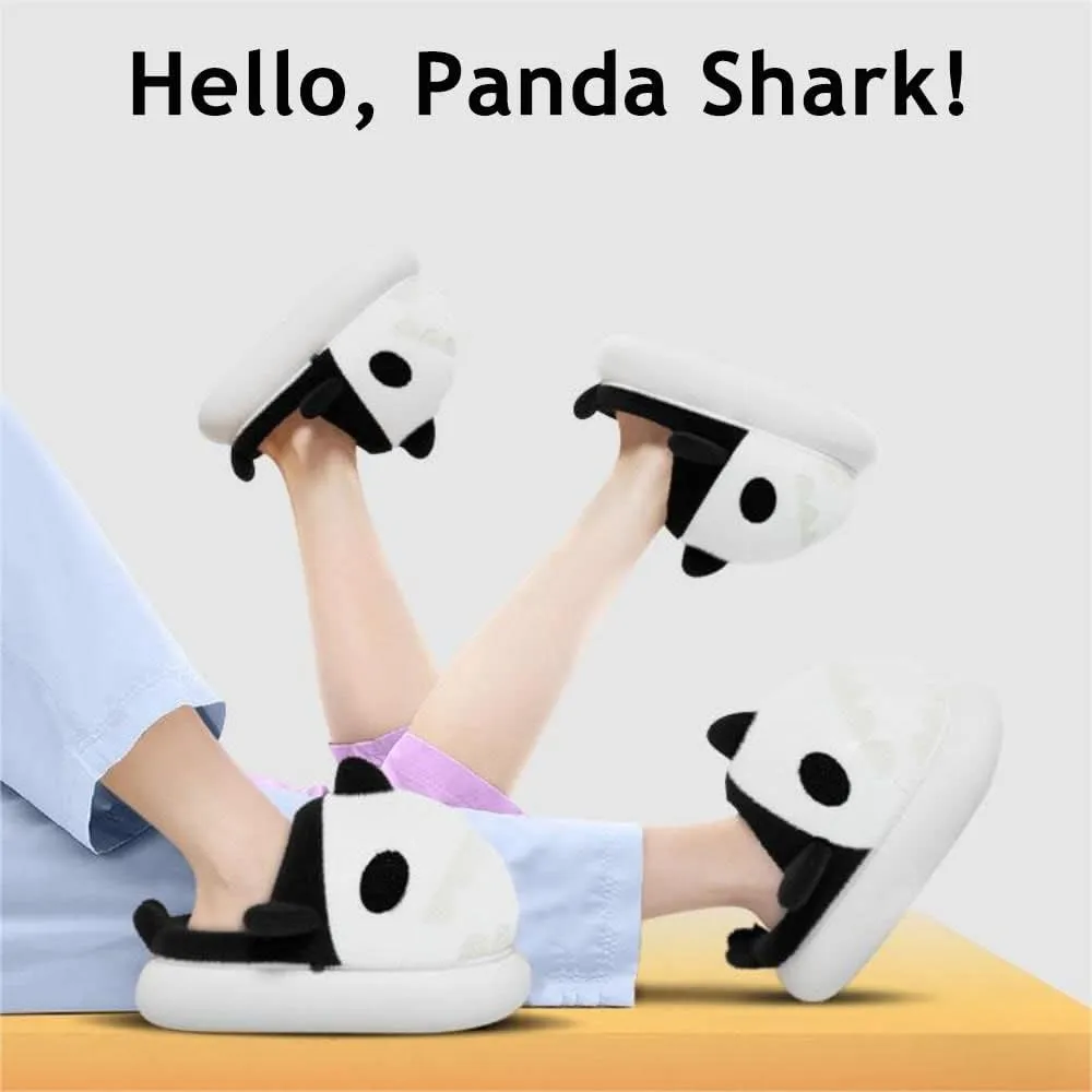 Zureto The New Cute Panda Animal Slipper Cuddly Panda Bear Plush Animal House Slippers Warm Winter Slippers House