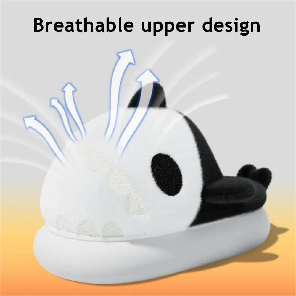Zureto The New Cute Panda Animal Slipper Cuddly Panda Bear Plush Animal House Slippers Warm Winter Slippers House