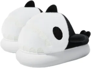 Zureto The New Cute Panda Animal Slipper Cuddly Panda Bear Plush Animal House Slippers Warm Winter Slippers House