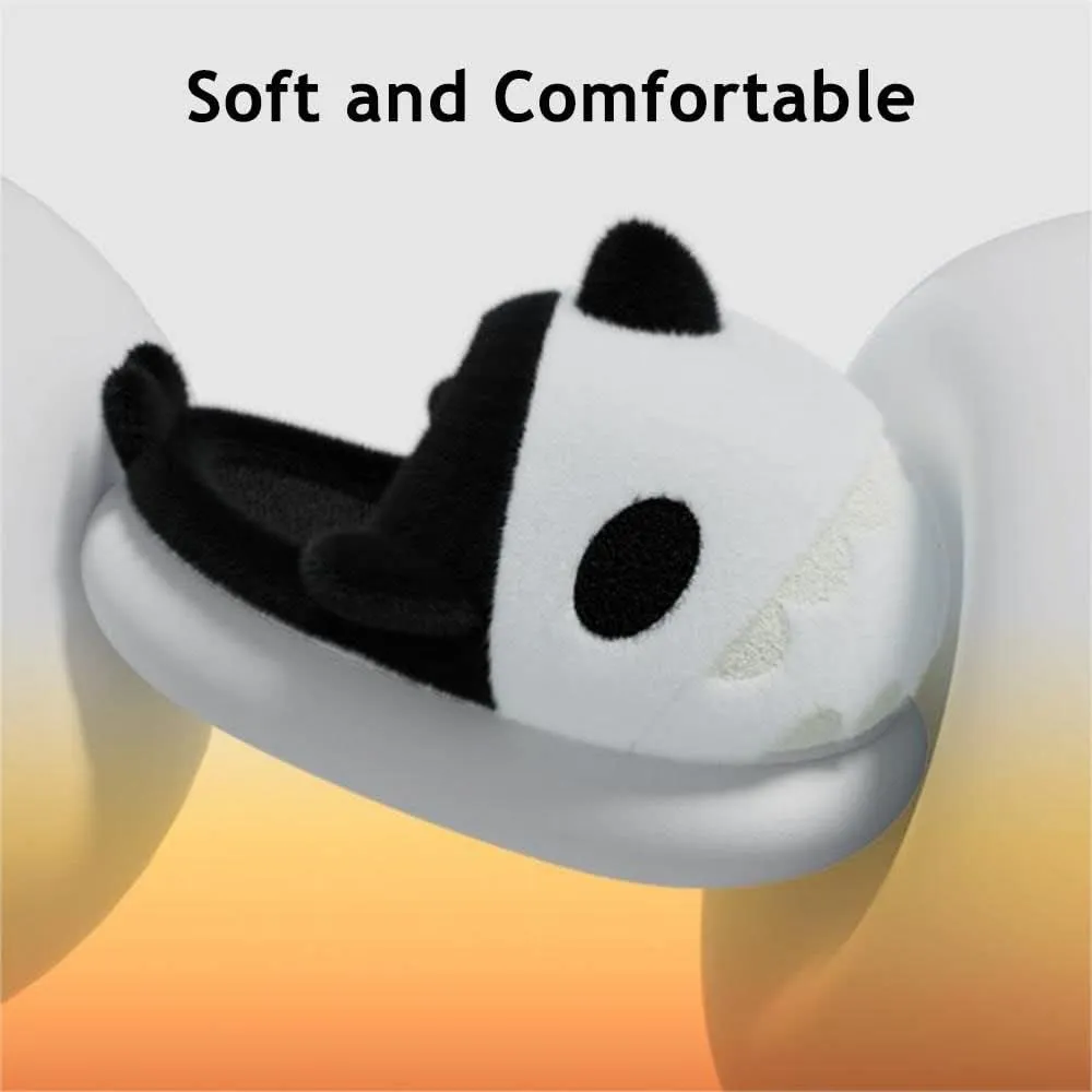 Zureto The New Cute Panda Animal Slipper Cuddly Panda Bear Plush Animal House Slippers Warm Winter Slippers House